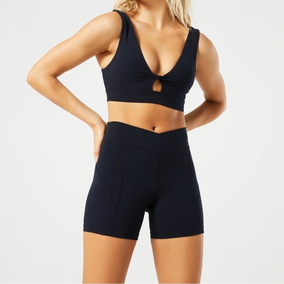 L*space slate Carter bike shorts size small. BLACK PAIR - Picture 8 of 13